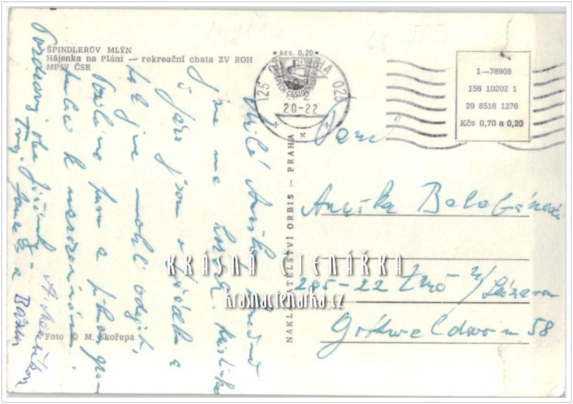 ŠPINDLERŮV MLÝN, Hájenka na Pláni