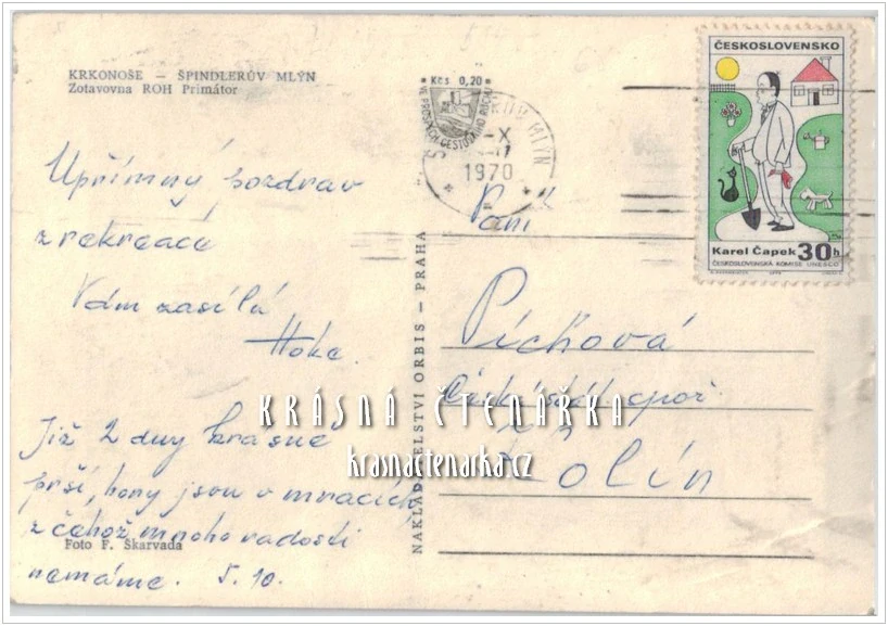 ŠPINDLERŮV MLÝN, Zotavovna Primátor