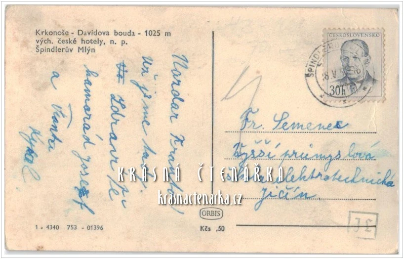 ŠPINDLERŮV MLÝN, Davidova bouda