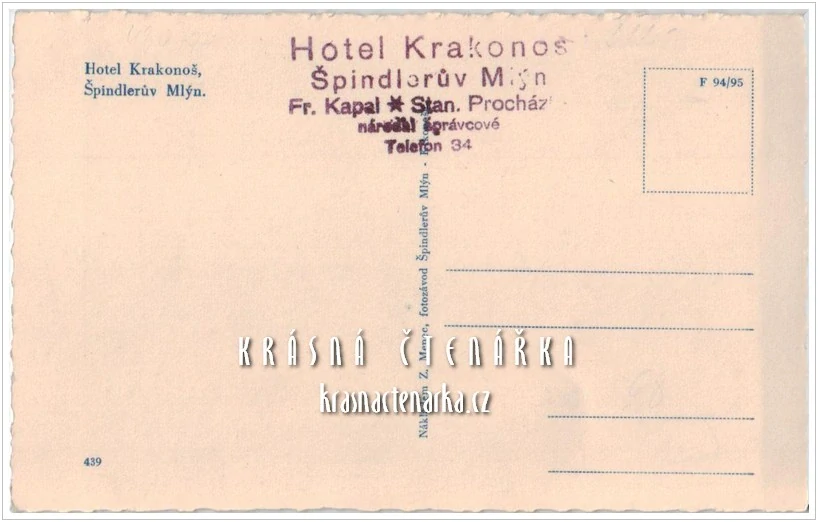ŠPINDLERŮV MLÝN, Hotel Krakonoš