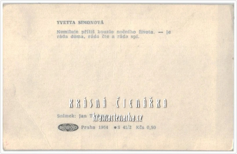 YVETTA SIMONOVÁ
