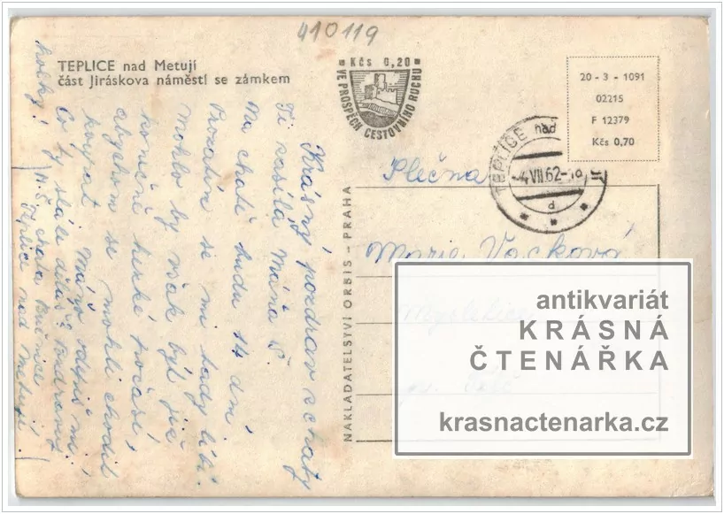 TEPLICE NAD METUJÍ (část zámku a hotel Střelnice)