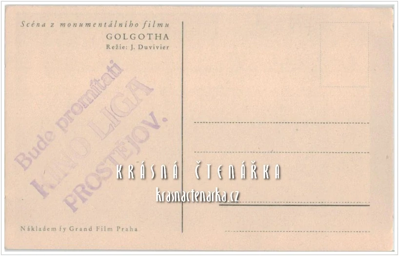 Scéna z monumentálního filmu GOLGOTHA uvedeného v kině LIGA Prostějov