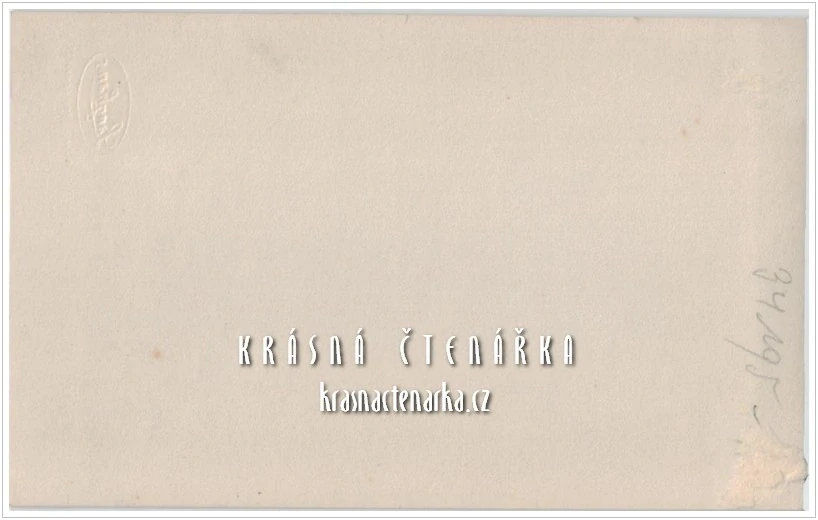 Umělkyně PAVLOVNA  v roce 1931