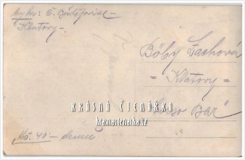 Umělkyně BÖBY ZACHOVÁ z Klatov