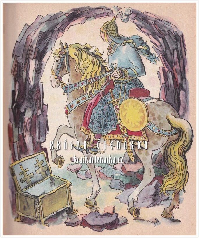 PRINCEZNA SE ZLATOU HVĚZDOU NA ČELE (Němcová Božena, il. Karel Václav)