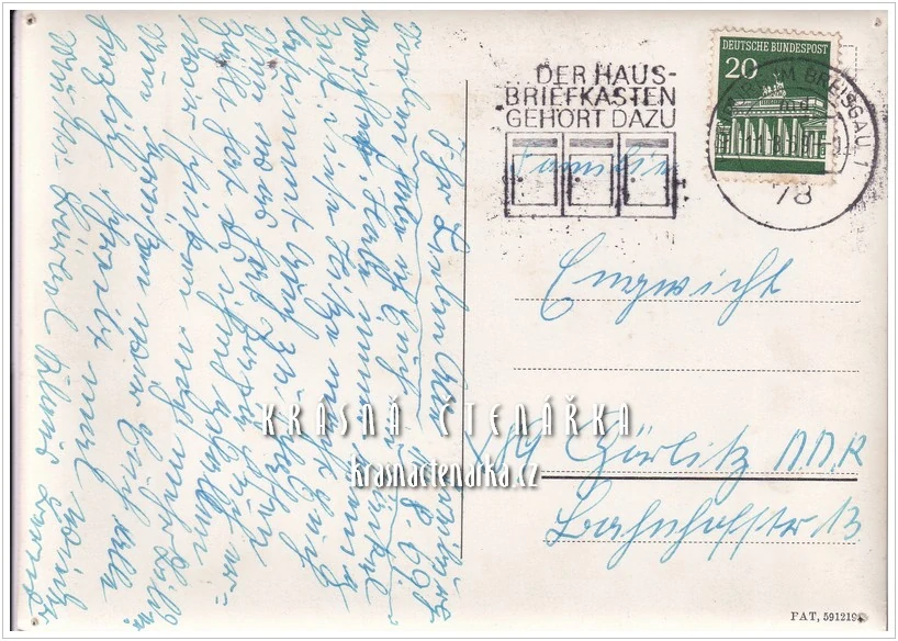 PLAMEŇÁCI, Pohlednice trojrozměrná