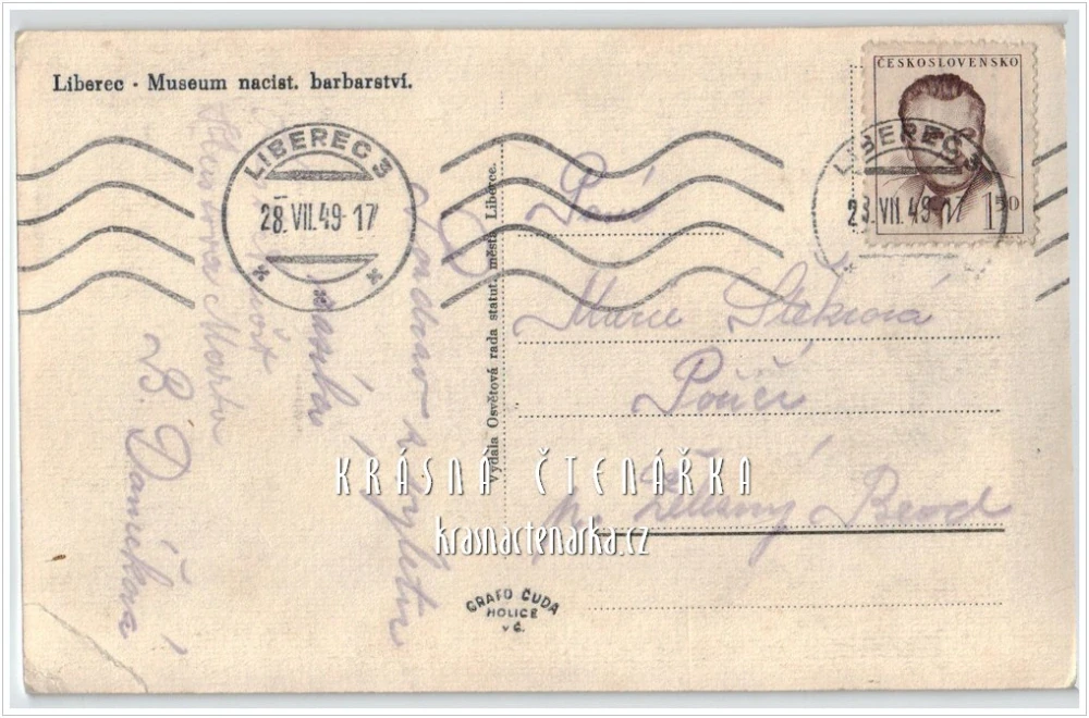 LIBEREC, Vila Konrada Henleina, Památník nacistického barbarství