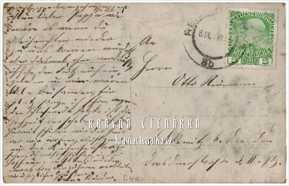 LIBEREC, Obytný dům (pravděpodobně Liberec)