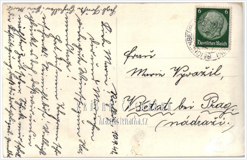 LIBEREC, Obytný dům (pravděpodobně Liberec)