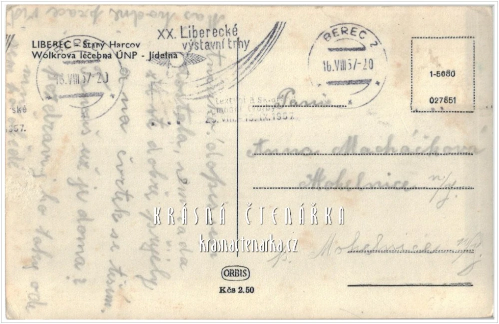 LIBEREC, Vila Heinricha Liebiega / Plicní sanatorium Jiřího Wolkera