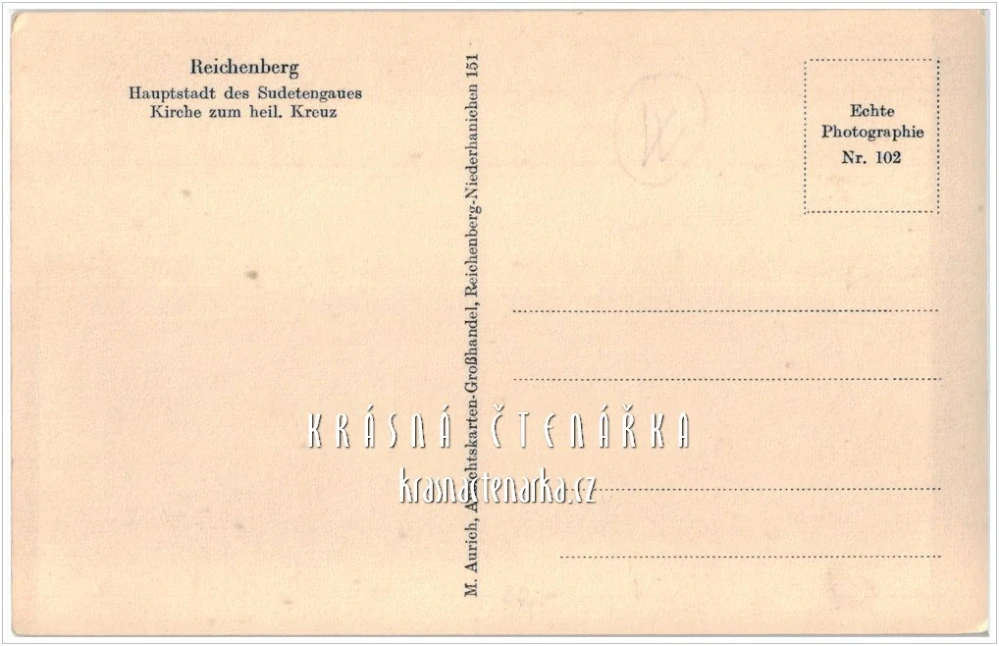 LIBEREC, Kostel Nalezení sv. Kříže