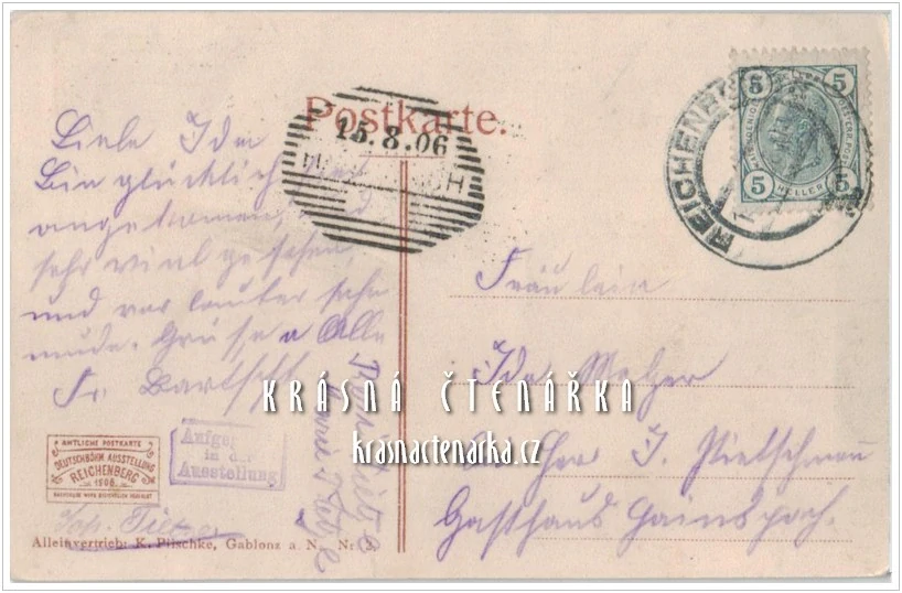 LIBEREC, Německočeská výstava / Deutschböhmische Ausstellung 1906