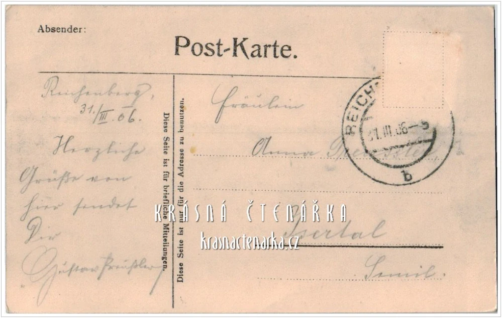 LIBEREC, Německočeská výstava / Deutschböhmische Ausstellung 1906