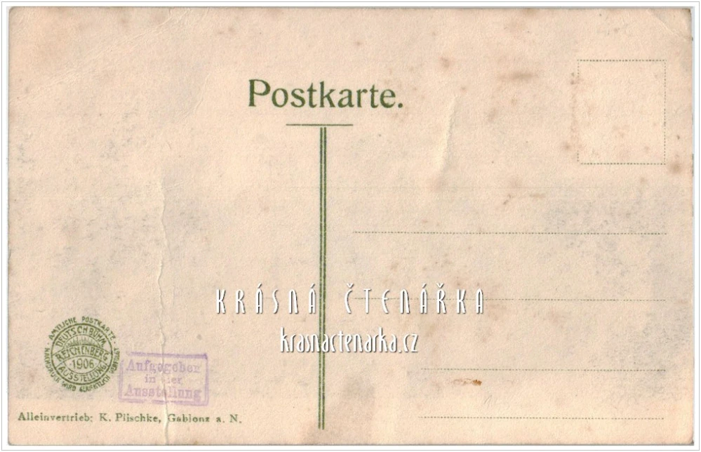 LIBEREC, Německočeská výstava / Deutschböhmische Ausstellung 1906