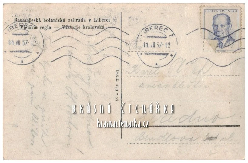 LIBEREC, Botanická zahrada a viktorie královská