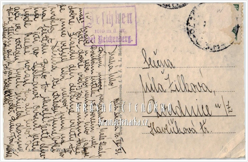 LIBEREC, Celkový pohled (Nakladatelství Gottfried Wurbs)