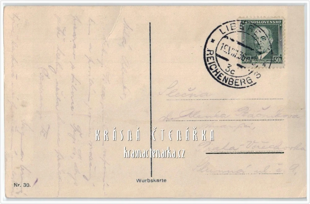 LIBEREC, Celkový pohled (Nakladatelství Gottfried Wurbs)