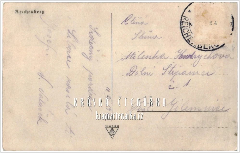 LIBEREC, Celkový pohled (Nakladatelství Gottfried Wurbs)