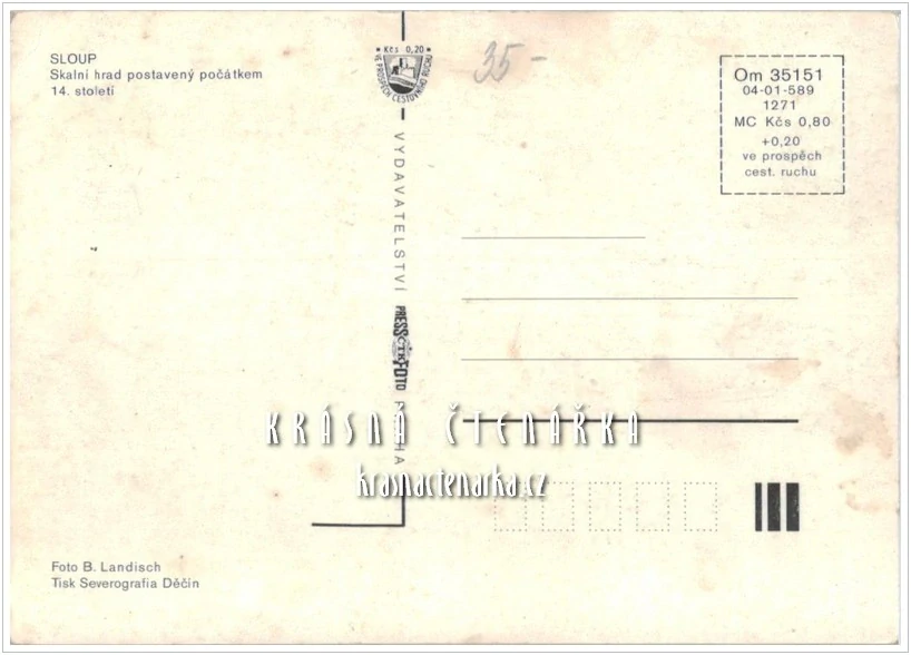 Skalní hrad SLOUP V ČECHÁCH