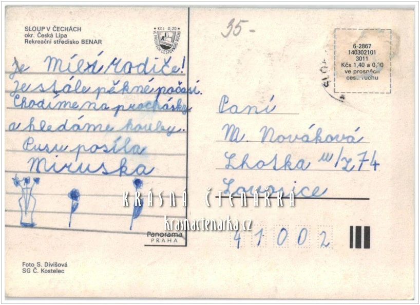 SLOUP V ČECHÁCH, Rekreační středisko BENAR