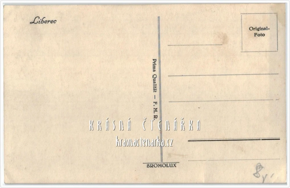 LIBEREC, Střed města a pohled na palác Nisa