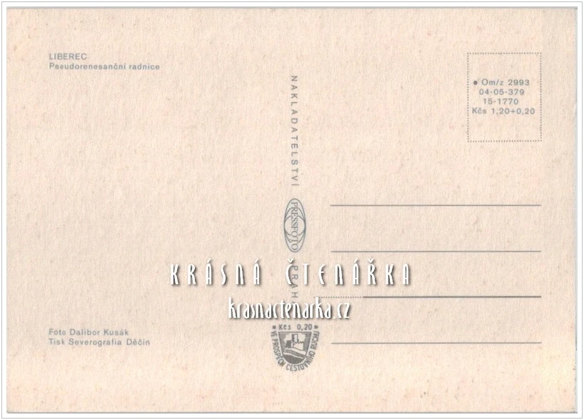 LIBEREC, Radnice i s autobusem