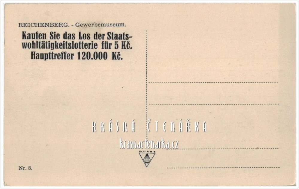 LIBEREC, Severočeské muzeum (Nakladatelství Gottfried Wurbs)