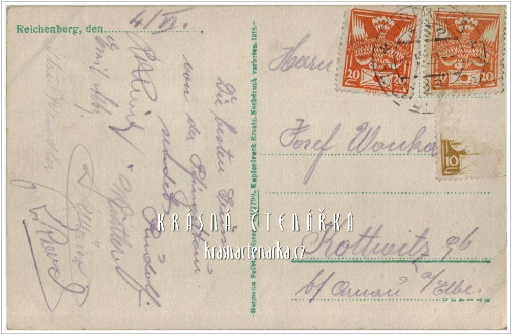 LIBEREC, Přehrada, v. n. Starý Harcov