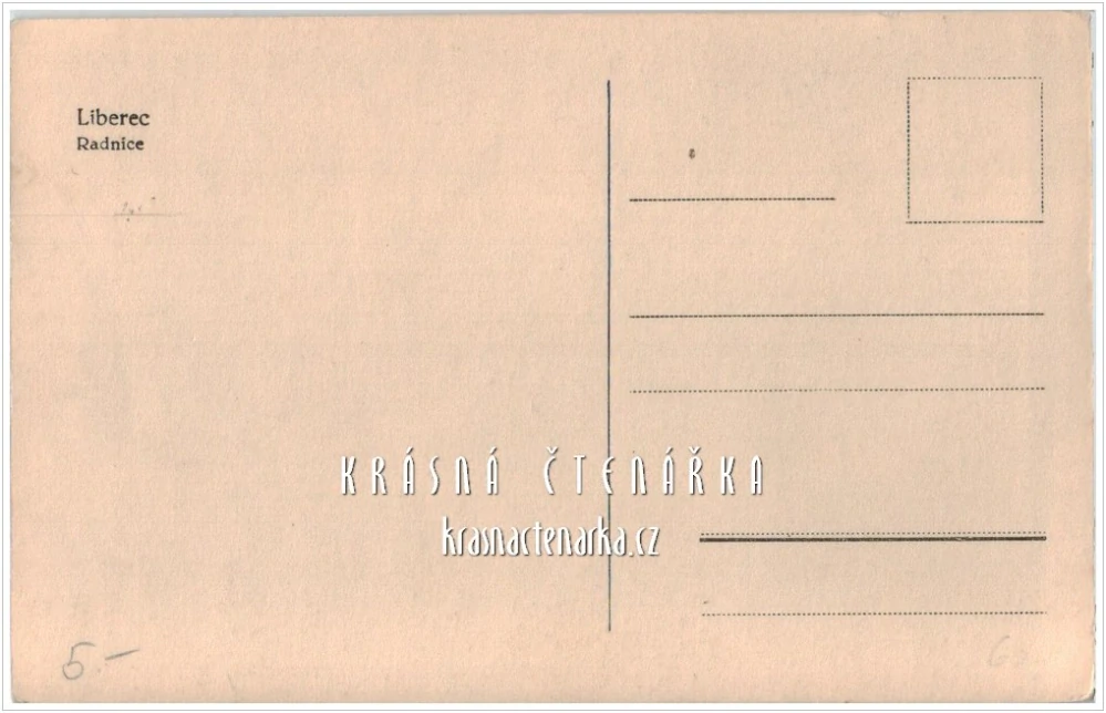 LIBEREC, Radnice a náměstí a Metznerova kašna