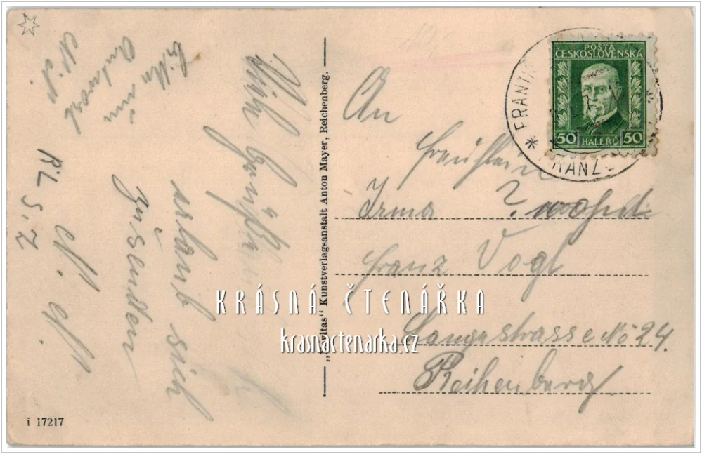 LIBEREC, Radnice, náměstí a také Metznerova kašna