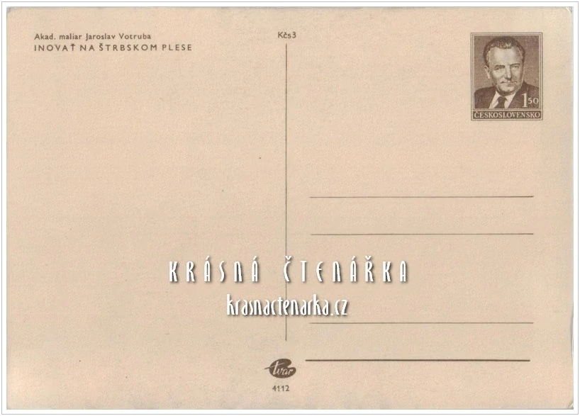 Jaroslav Votruba: VYSOKÉ TATRY, reprodukce obrazu