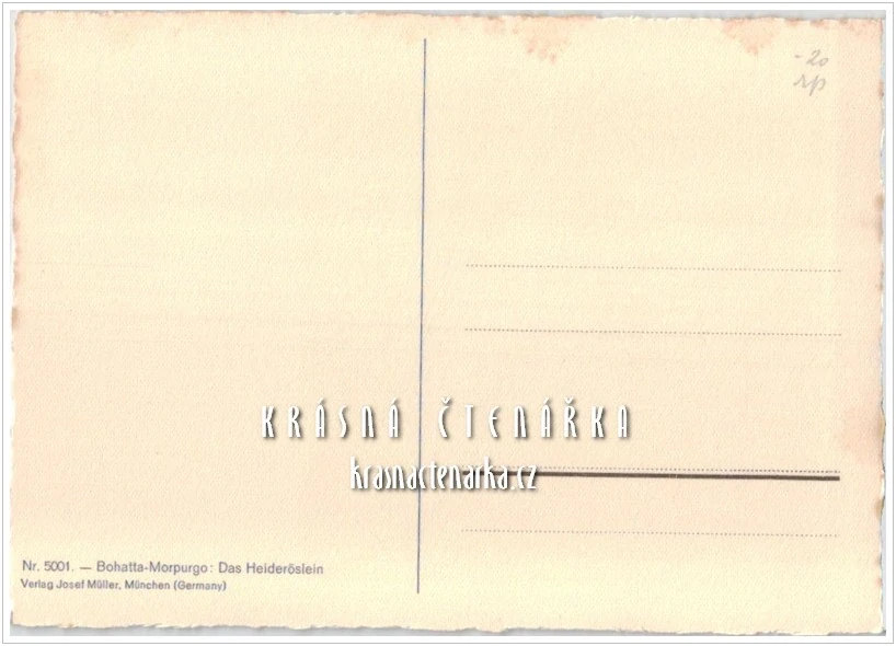 Ilustrovaná pohlednice: IDA BOHATTA-MORPURGO