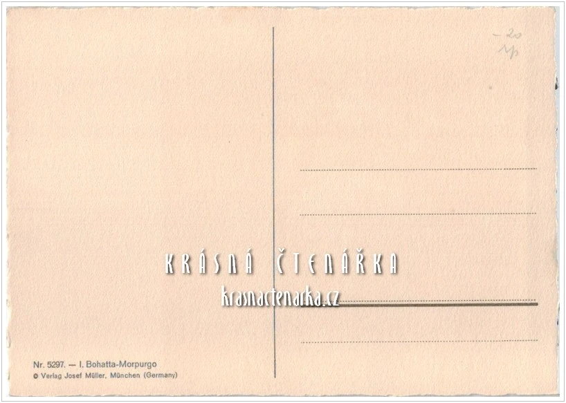 Ilustrovaná pohlednice: IDA BOHATTA-MORPURGO