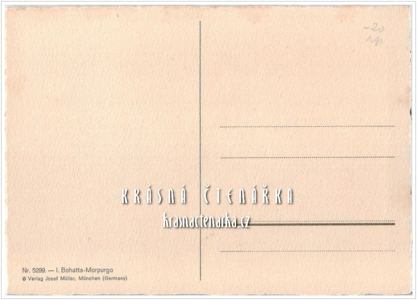 Ilustrovaná pohlednice: IDA BOHATTA-MORPURGO
