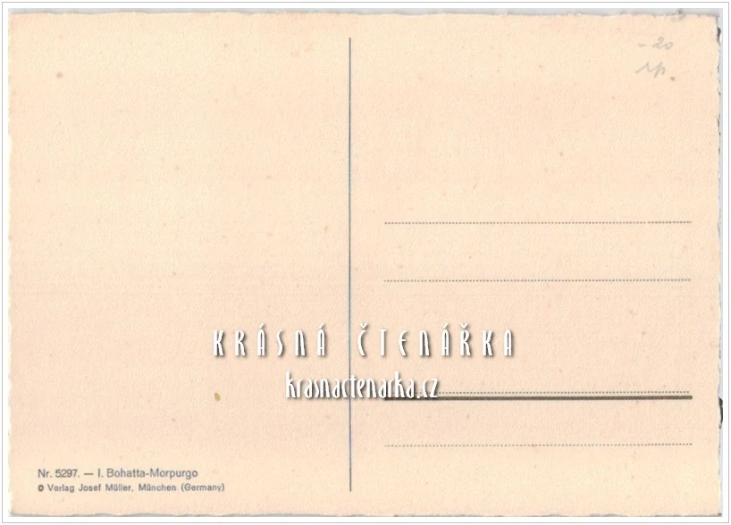 Ilustrovaná pohlednice: IDA BOHATTA-MORPURGO