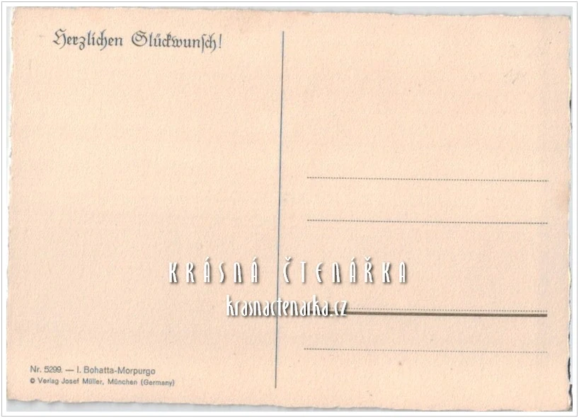 Ilustrovaná pohlednice: IDA BOHATTA-MORPURGO