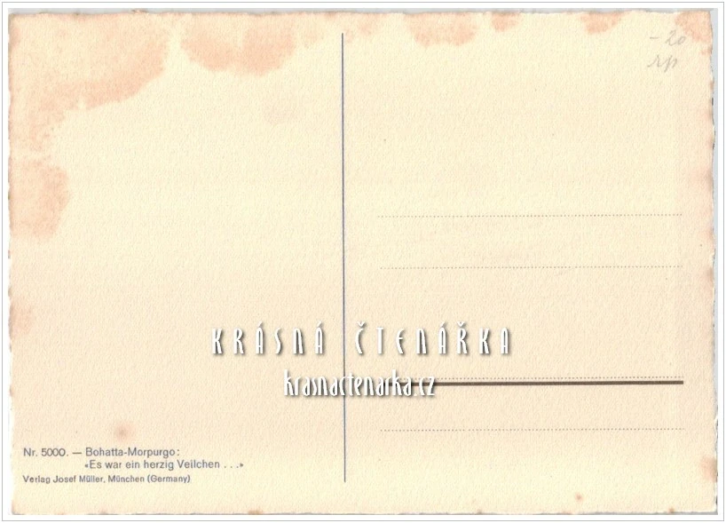Ilustrovaná pohlednice: IDA BOHATTA-MORPURGO