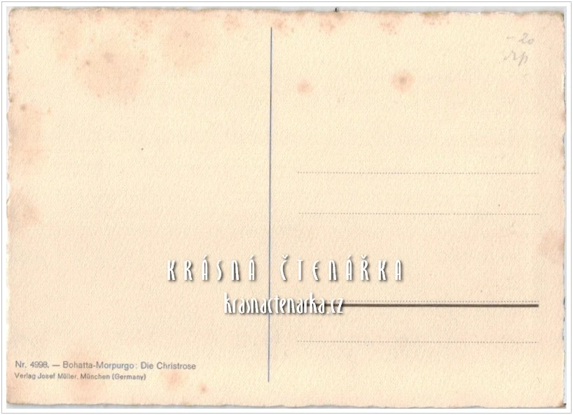 Ilustrovaná pohlednice: IDA BOHATTA-MORPURGO