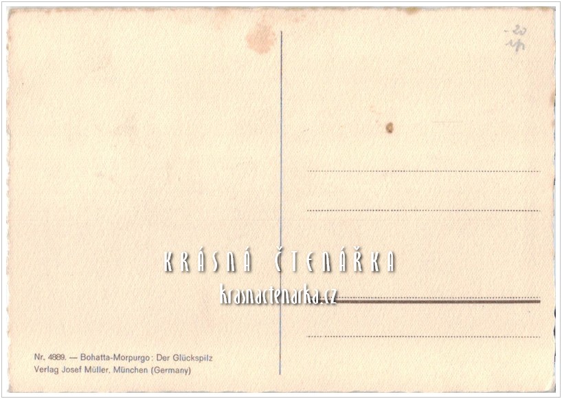 Ilustrovaná pohlednice: IDA BOHATTA-MORPURGO