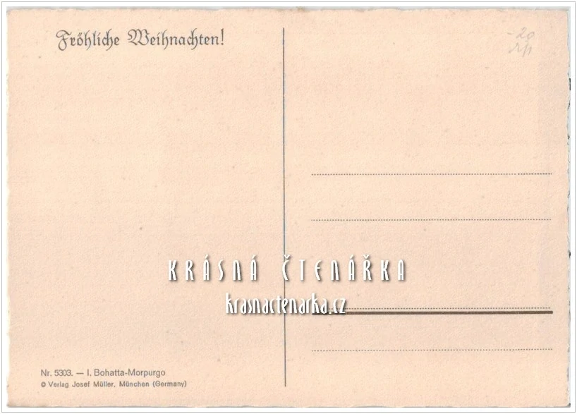 Ilustrovaná pohlednice: IDA BOHATTA-MORPURGO