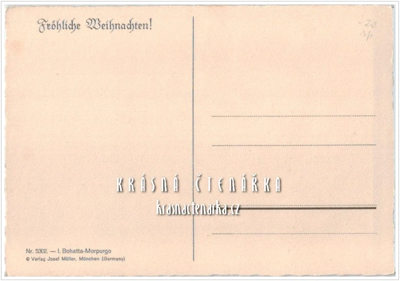 Ilustrovaná pohlednice: IDA BOHATTA-MORPURGO
