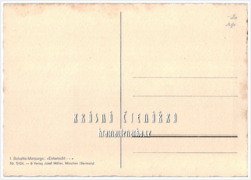 Ilustrovaná pohlednice: IDA BOHATTA-MORPURGO