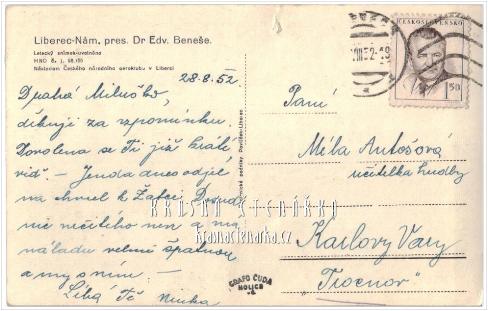 LIBEREC, Radnice a náměstí