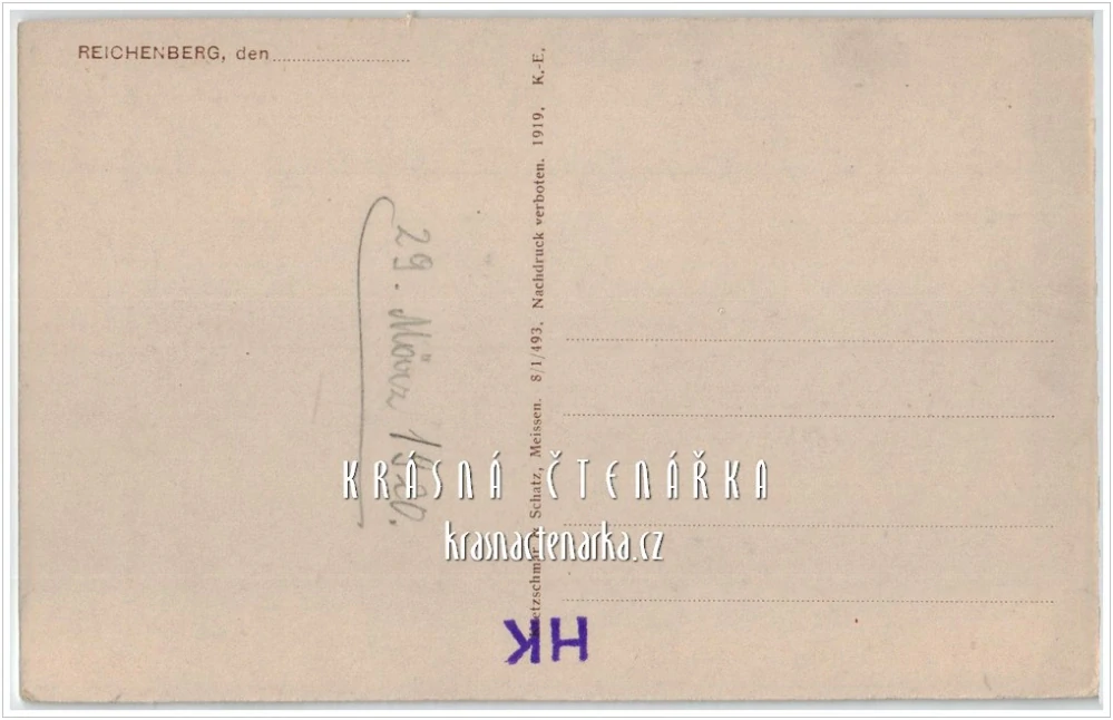 LIBEREC, Radnice, náměstí a Neptunova kašna