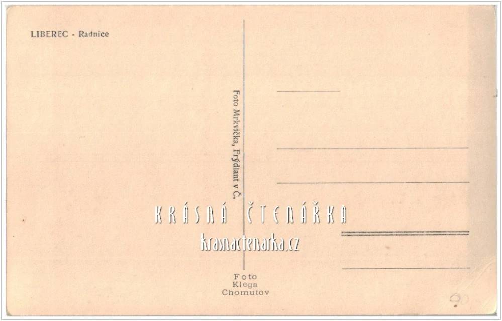 LIBEREC, Radnice a náměstí