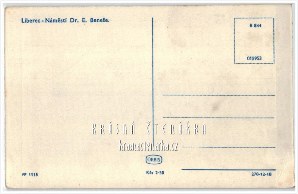 LIBEREC, Radnice a náměstí