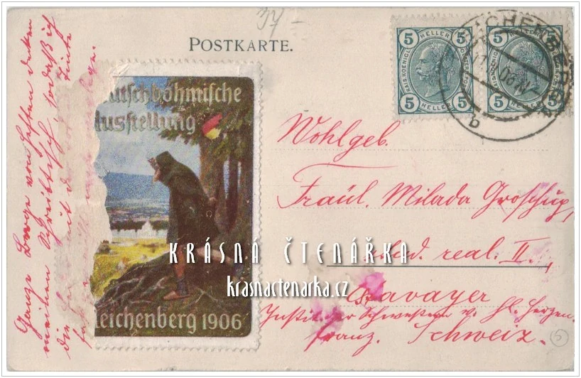 LIBEREC, Radnice, náměstí a Neptunova kašna