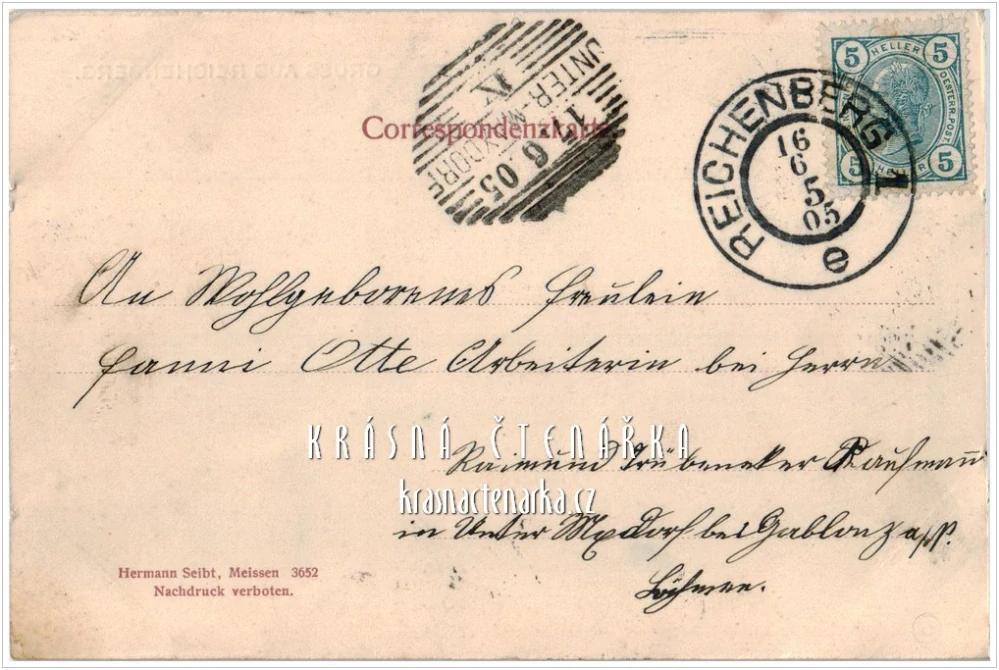 LIBEREC, Radnice, náměstí a Neptunova kašna