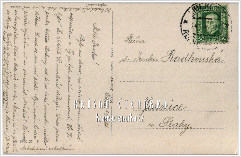 LIBEREC, Radnice, náměstí a Neptunova kašna